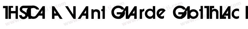 ITC Avant Garde Gothic Pro Medium字体转换